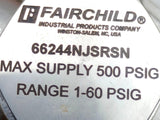 Fairchild 66244NJSRSN Model 66 Pneumatic Stainless Steel Regulator 500 PSI Max