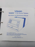 USON Testra 1100 Series Testers Operations & Maintenance Manual