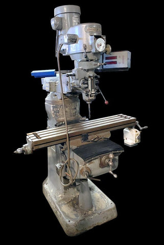 Bridgeport Mill Milling Machine Variable Speed 1.5 HP 42" x 9" DRO 230/460V 3 Ph