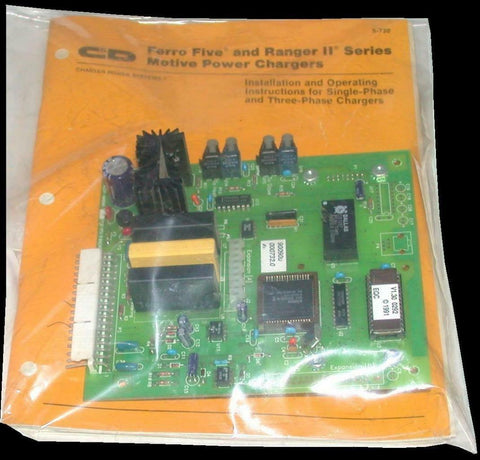 New C & D Ranger II  NBC02382  Battery Charger Circuit Board