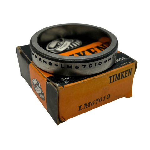 Timken LM67010 Tapered Roller Bearing Cup 2.3280" X 0.4650"