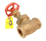 Milwaukee Valve Fig. 590 150 SWP 300 WOG Brass Inline Gate Valve