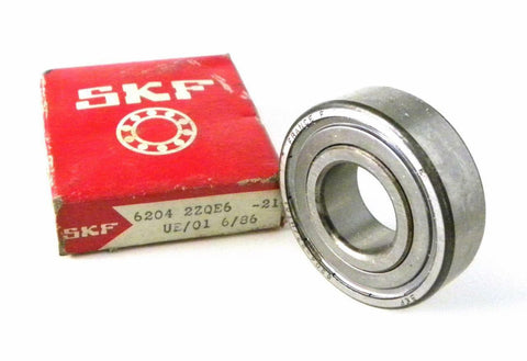 NEW SKF 6204-2ZQE6 SHIELDED BALL BEARING 20 MM X 47 MM X 14 MM (2 AVAILABLE)