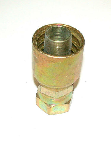 NEW PARKER HYDRAULIC HOSE CRIMP FITTING FOR 1-1/2" HOSE 1-1/2" HEX NUT