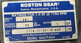 Boston Gear F710-5S-B4-J6-D0R Speed Reducer 5:1 Ratio .600 HP 99 LB/IN