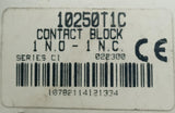 Cutler-Hammer 10250T1C Contact Block 2 Pole 6A 600V 1NO/1NC