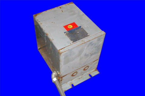 NICE SQUARE D 5 KVA GENERAL PURPOSE TRANSFORMER 240X480 V 120/240 V MODEL 5S1F