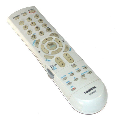 TOSHIBA CT-90157 TV/CABLE/VCR/DVD REMOTE CONTROL