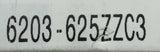 NSK 6203-625ZZC3 Deep Groove Ball Bearing .625" x 1.57" x .472"