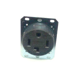 Hubbell  9430A  Female Receptacle Outlet W/Mounting Plate  30 Amp 125/250 VAC