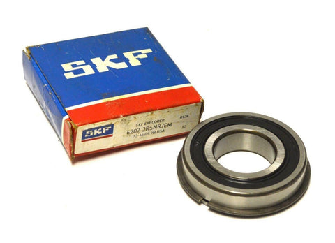 NEW SKF 6207 2RSNRJEM DEEP GROOVE SEALED BALL BEARING 35 MM X 72 MM X 17 MM