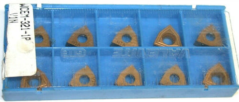 Lot Of 10 New Valenite Indexable Carbide Drilling Inserts WCEM-321-1P ...