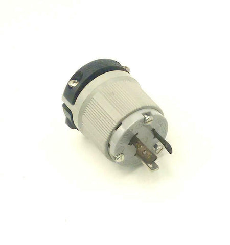 Arrow Hart  6202  Single Phase Twist Locking Plug 20 Amp 125 VAC 2P 3-Wire