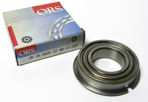 ORS 6005 ZZ NR C3 Ball Bearing W/ Snap Ring 25 mm X 47 mm X 12 mm