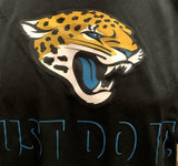 Nike Dri Fit Men's Jacksonville Jaguars Just Do It Black Short Sleeve Shirt NFL