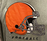 Nike Dri Fit Men's Cleveland Browns Football Gray Short Sleeve Shirt NFL T-Shirt