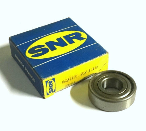 NEW SNR 6202.ZZJ30 DEEP GROOVE BALL BEARING 15 MM X 35 MM X 11 MM