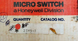 Honeywell Micro Switch 2TM9-T Toggle Switch