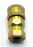 Parker 6601-4-4 Hydraulic Quick Connect Coupler  (7 Available)