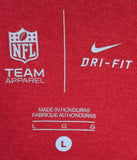 Nike NFL Team Apparel Men's Dri-Fit Tampa Bay Buccaneers Red Shirt Size Large