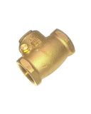 New Unbranded Brass Swing Gate Check Valve 1-1/2 NPT