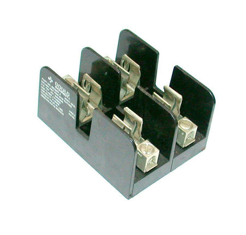 Gould  60307J  2-Pole Fuse Holder Block 30 Amp 600 VAC