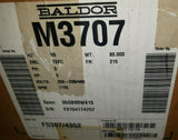 Baldor Motor 5hp, 1725rpm, 215 frame, 208-230/460, TEFC, 3 Phase M3707 NIB