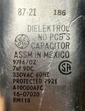 General Electric GE 97F6702 Dielektrol Capacitor 7 UF 330 VAC