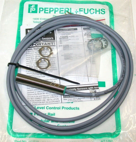 Up to 3 new Pepperl+Fuchs 185291 Proximity Sensors NBB2-12GM60-WO