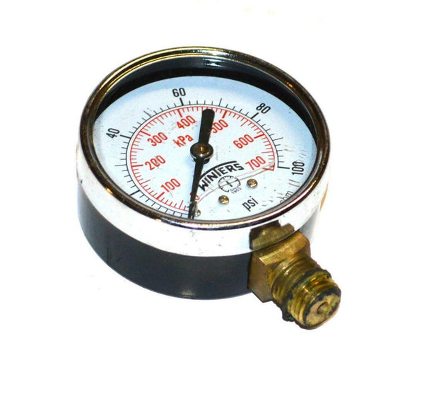 WINTERS 0-100 PSI 0-700 KPA PRESSURE GAUGE 1/4