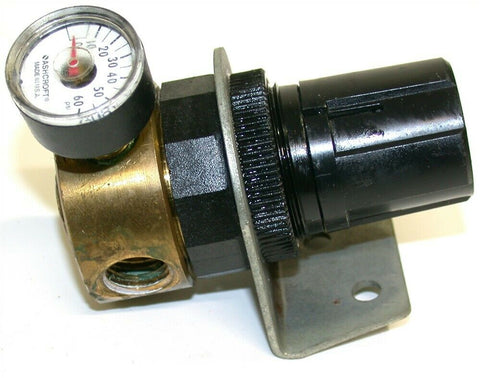 Watts Brass Air/Water Regulator W/ Gaga 1/4" NPT R364-02C