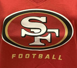 Nike Dri Fit Women's San Francisco 49ers Red Short Sleeve Shirt NFL T-Shirt