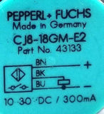 PEPPERL+FUCHS CJ8-18GM-E2 43133 Inductive Sensor P#43133