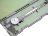 Mitutoyo 6" Dial .001" Stainless Steel Vernier Calipers 505-626 w/Case