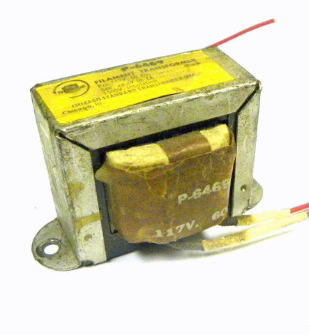 STANCOR P-6469 STEP DOWN TRANSFORMER 117 VAC INPUT 25.2 VAC @ 1 AMP