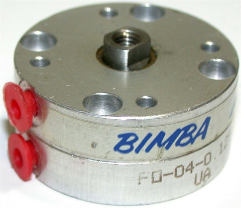 BIMBA 1/8" PANCAKE AIR PNEUMATIC CYLINDER FO-04-0.125 New