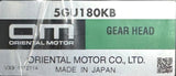 Oriental Motor 5GU180KB Gear Head