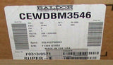 Baldor Washdown CEWDBM3546 3 Phase AC Brake Motor 1.0 HP 230/460V