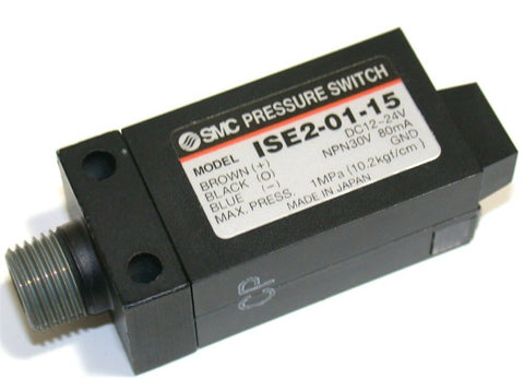 UP TO 4 SMC 12 - 24VDC COMPACT PRESSURE SWITCH ISE2-01-15