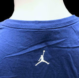 Jordan Men's Michael Jordan Blue Short Sleeve T-Shirt Size Large