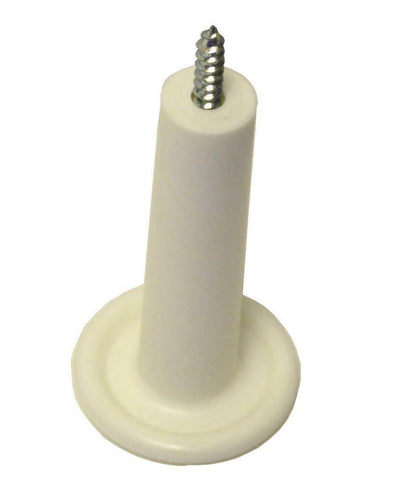 NEW 10 PACK SPOOL-FTI-001 WHITE WIRE DISTRIBUTION SPOOL WITH WOOD SCREW