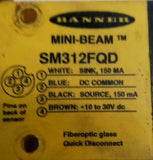 Banner SM312FQD Mini Beam PhotoElectric Sensor