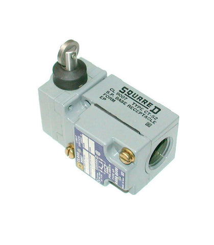 NEW SQUARE D   9007C52FH  OIL TIGHT ROLLER LIMIT SWITCH 10 AMP