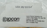 Locon LCA 18/10-5-F Adjusting Flush Mount Capacitive Sensor