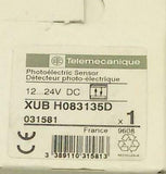 NIB New Telemecanique  XUB H083135D  Photoelectric Sensor 12-24 VDC