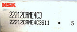 NSK 22212CAME4C3 Spherical Roller Bearing 60 MM X 110 MM X 28 MM