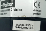 Parker Compumotor OS22B-SNFLY Stepper Motor 2 Stack 170VDC Single Shaft