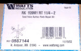 New Watts  RK 909M1 RT 11/4-2   Backflow Preventer Repair Kit