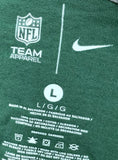 Nike NFL Team Apparel Men's New York Jets Green Short Sleeve T-Shirt Large