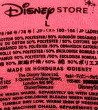 Disney Women's Mickey Mouse & Minnie Mouse Together Since 1928 Pink Shirt Size L